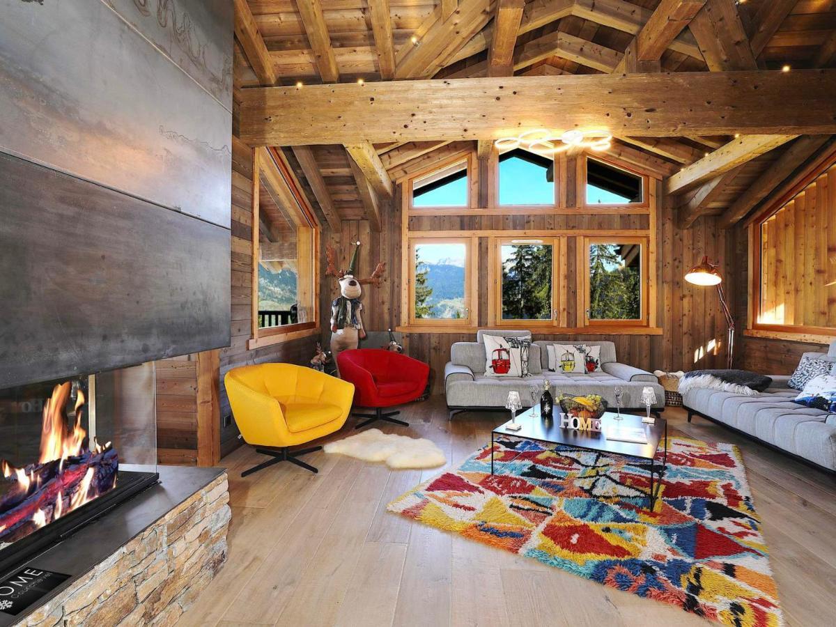 Chalet D'Exception Avec Sauna Et Cheminee - 12 Pers, 6 Pieces - Fr-1-575-32 Villa Courchevel Dış mekan fotoğraf