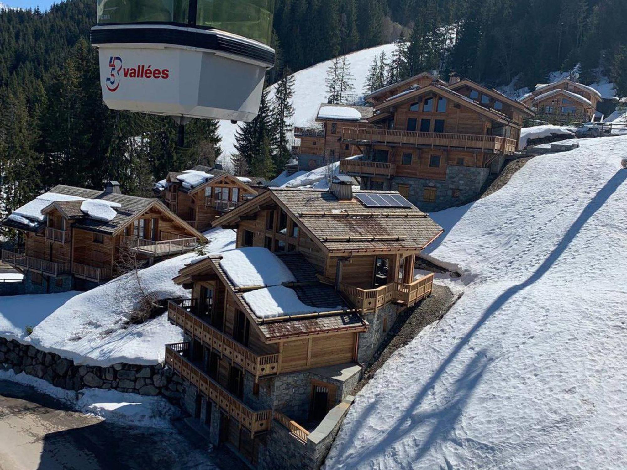 Chalet D'Exception Avec Sauna Et Cheminee - 12 Pers, 6 Pieces - Fr-1-575-32 Villa Courchevel Dış mekan fotoğraf