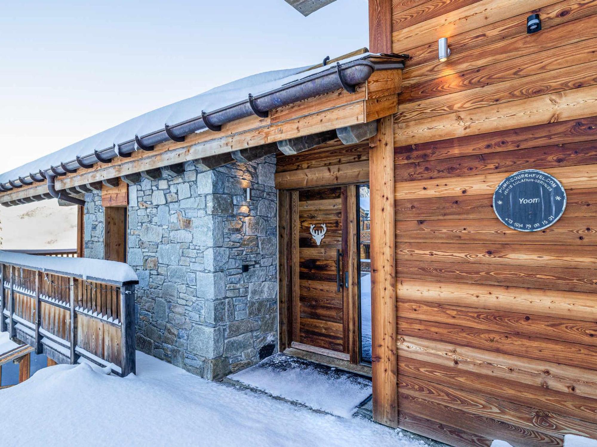 Chalet D'Exception Avec Sauna Et Cheminee - 12 Pers, 6 Pieces - Fr-1-575-32 Villa Courchevel Dış mekan fotoğraf